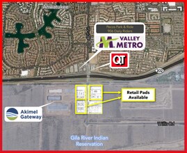 SWC 40th St, Phoenix, AZ - Vue aérienne  vue de carte