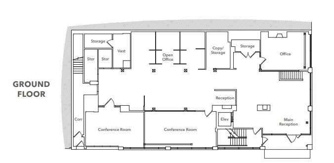 207 NW Park Ave, Portland, OR à louer Plan d’étage– Image 1 sur 5