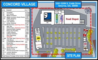 Plus de détails pour 3201-3209 S Cobb Dr, Smyrna, GA - Local commercial à louer