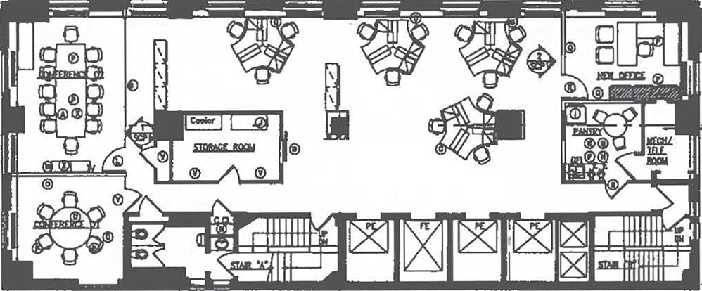 50 Broadway, New York, NY à louer Plan d’étage– Image 1 sur 1