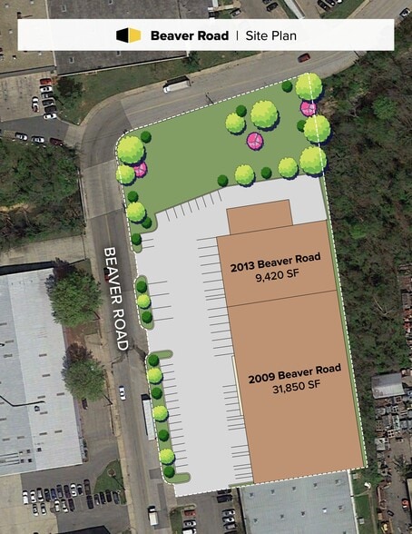 2009 Beaver Rd, Hyattsville, MD à louer - Plan de site – Image 2 sur 2