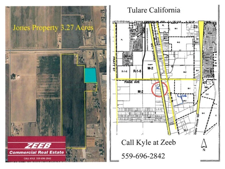 2967 S I St, Tulare, CA à vendre - Aérien – Image 2 sur 2
