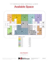 1717 Deerfield Rd, Deerfield, IL à louer Plan d’étage– Image 2 sur 2