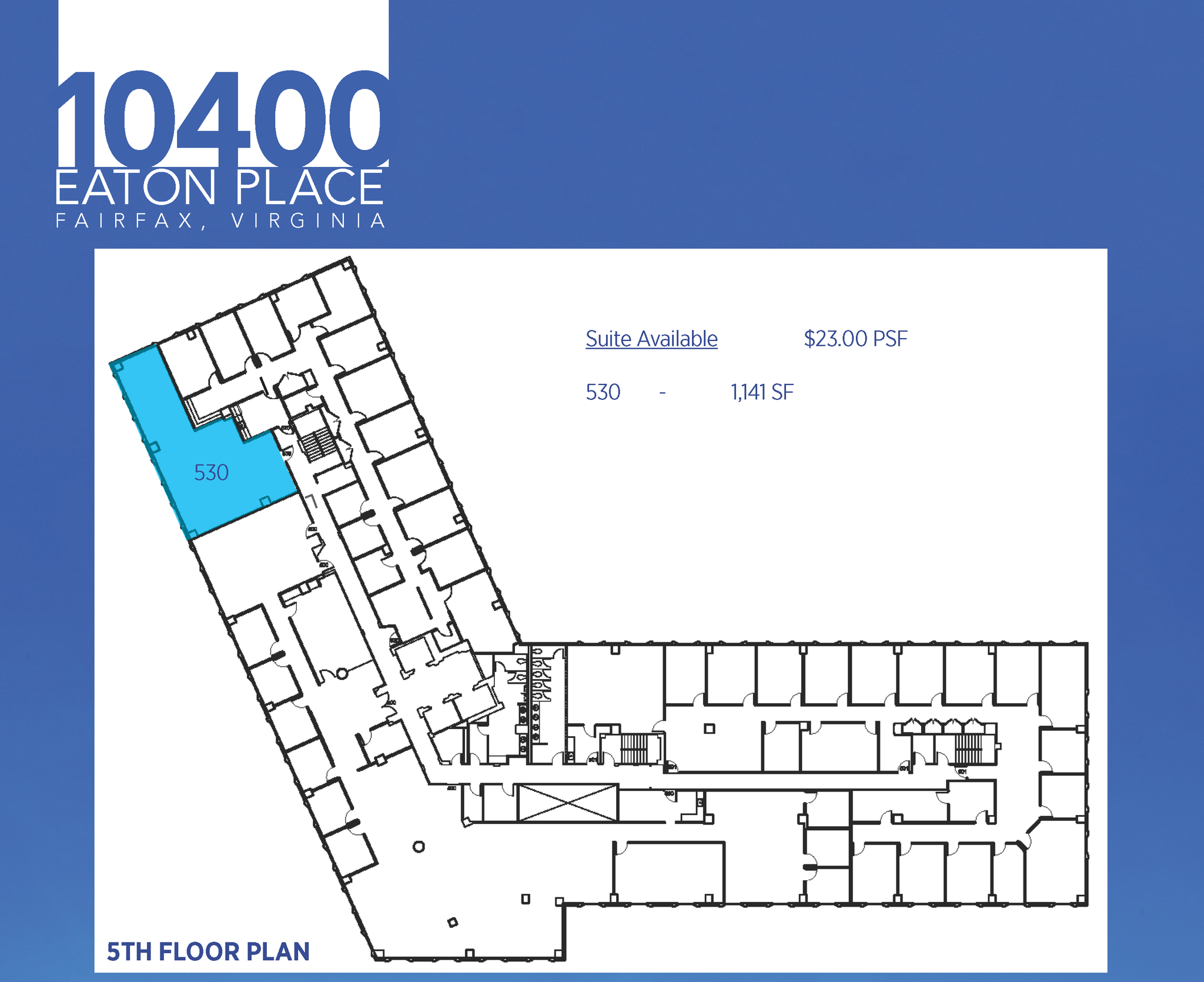10400 Eaton Pl, Fairfax, VA à louer Plan d’étage– Image 1 sur 1