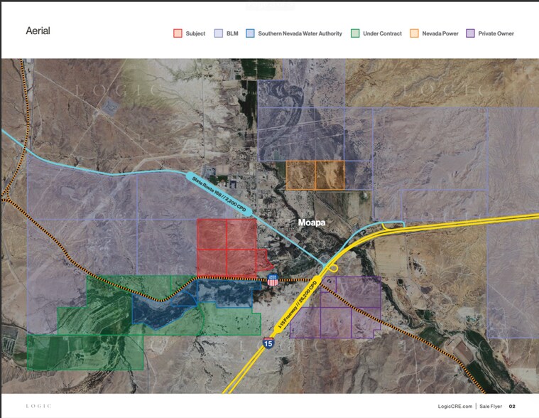 SR168 and I-15N, Moapa, NV à vendre - Photo de l’immeuble – Image 3 sur 4