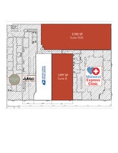 1520 N Damen Ave, Chicago, IL à louer Plan de site– Image 2 sur 2