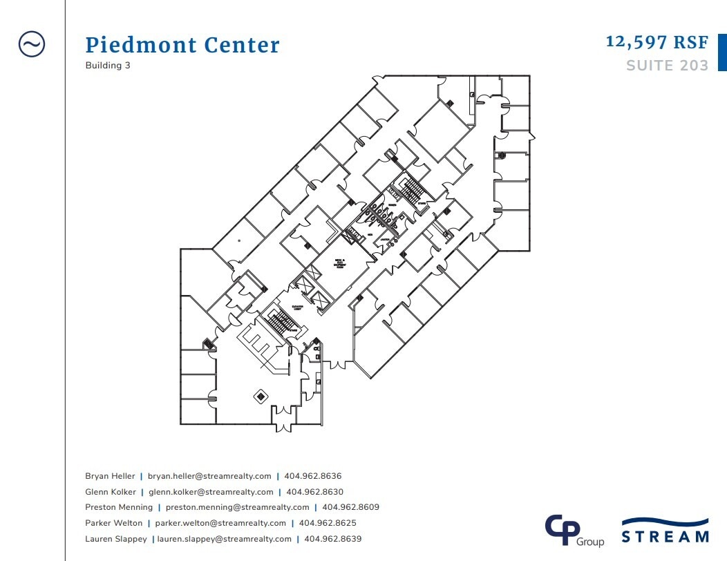 3495 Piedmont Rd NE, Atlanta, GA à louer Plan d’étage– Image 1 sur 1