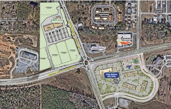 901 S Houston Lake Rd, Warner Robins, GA - Vue aérienne  vue de carte - Image1