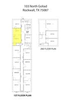 103 N Goliad, Rockwall, TX à louer Plan de site– Image 1 sur 4
