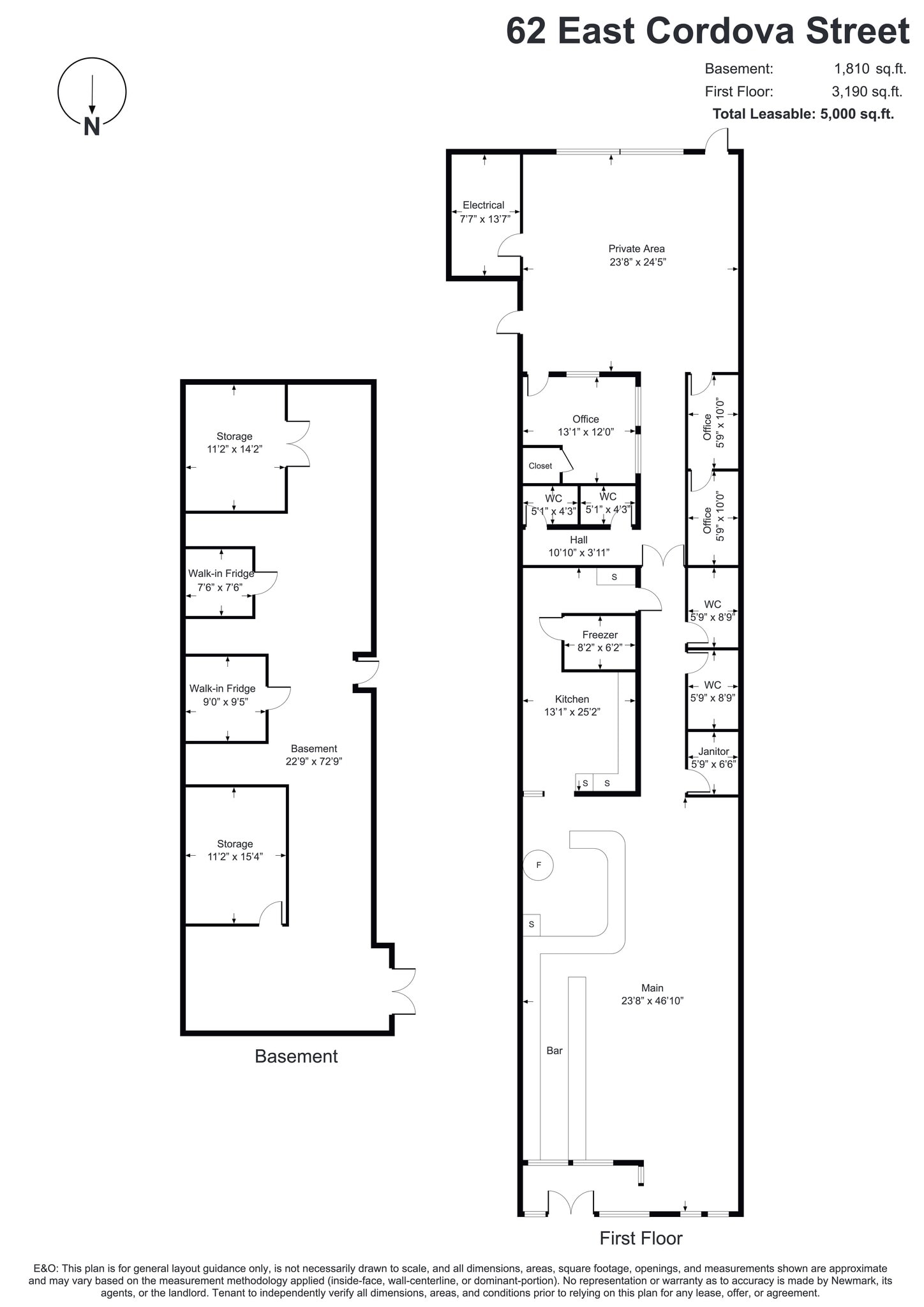 62 Cordova St E, Vancouver, BC à louer Plan de site– Image 1 sur 1