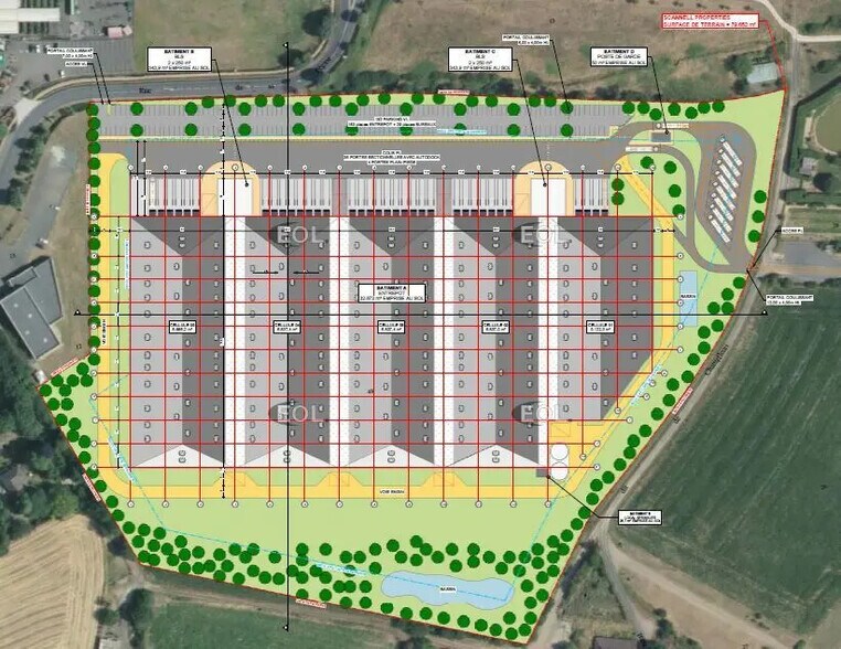 Industriel/Logistique dans Trangé à louer - Photo de l’immeuble – Image 2 sur 4