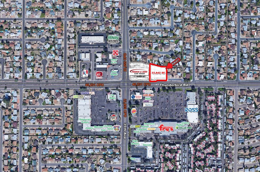 3448 W Thunderbird Rd, Phoenix, AZ à louer - Photo de l’immeuble – Image 3 sur 5