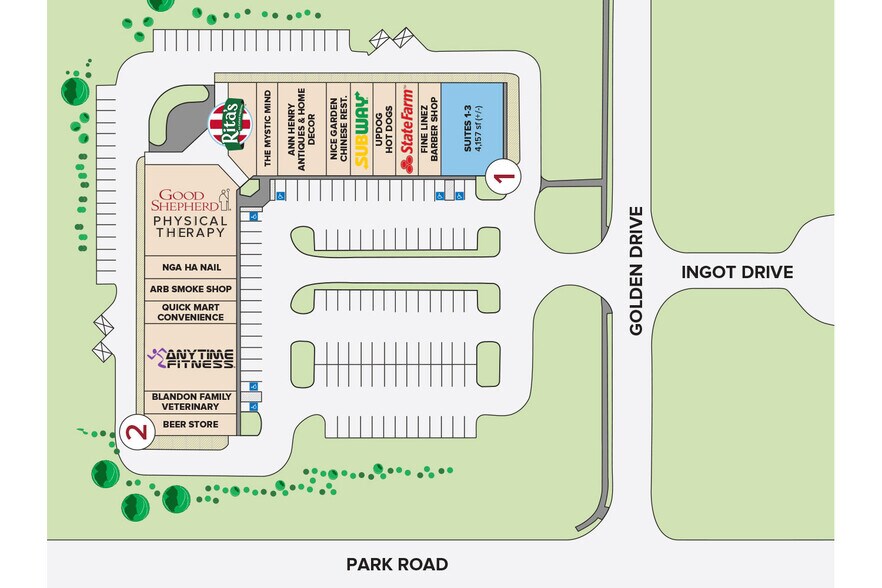 850 Golden Dr, Blandon, PA à louer - Plan de site – Image 3 sur 18