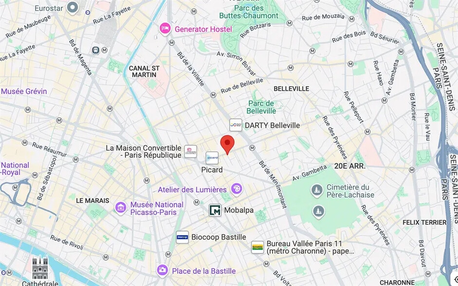Local commercial dans Paris à louer - Photo de l’immeuble – Image 2 sur 3