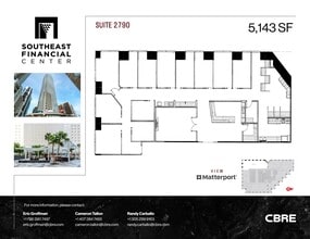 200 S Biscayne Blvd, Miami, FL à louer Plan de site– Image 1 sur 7
