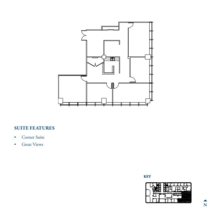 1603 Orrington Ave, Evanston, IL à louer Plan d’étage– Image 1 sur 1