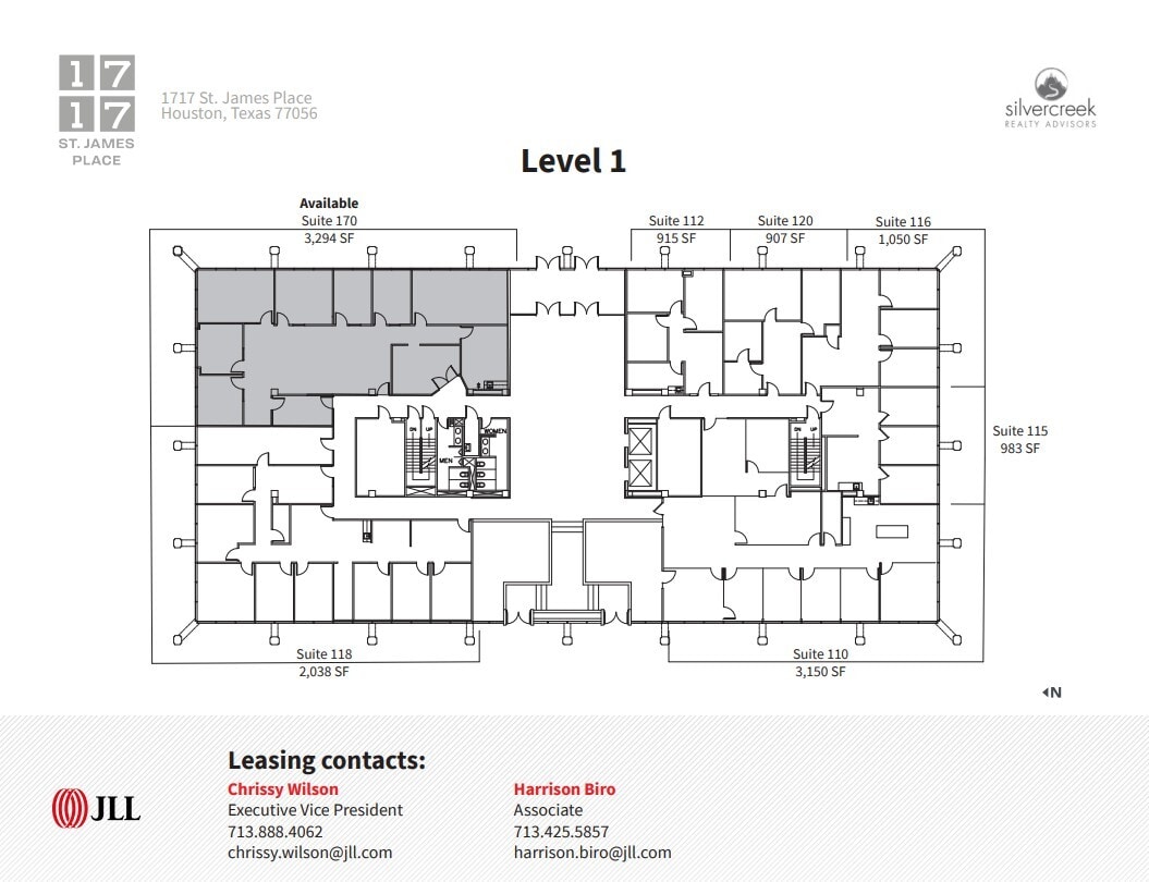 1717 St. James Place, Houston, TX à vendre Plan d’étage– Image 1 sur 1