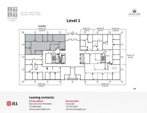 1717 St. James Place, Houston, TX à vendre Plan d’étage– Image 1 sur 1