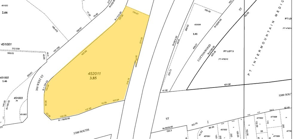 5295 S Commerce Dr, Salt Lake City, UT à louer - Plan cadastral – Image 2 sur 14