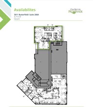 3051 Butterfield Rd, Oak Brook, IL à louer Plan d’étage– Image 1 sur 1