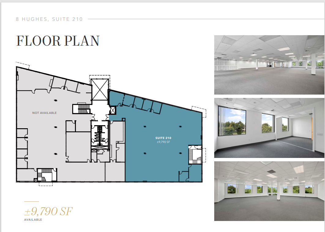 8 Hughes, Irvine, CA à louer Plan d’étage– Image 1 sur 1