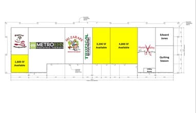 7025 E Michigan Ave, Saline, MI à louer Plan d’étage– Image 2 sur 2