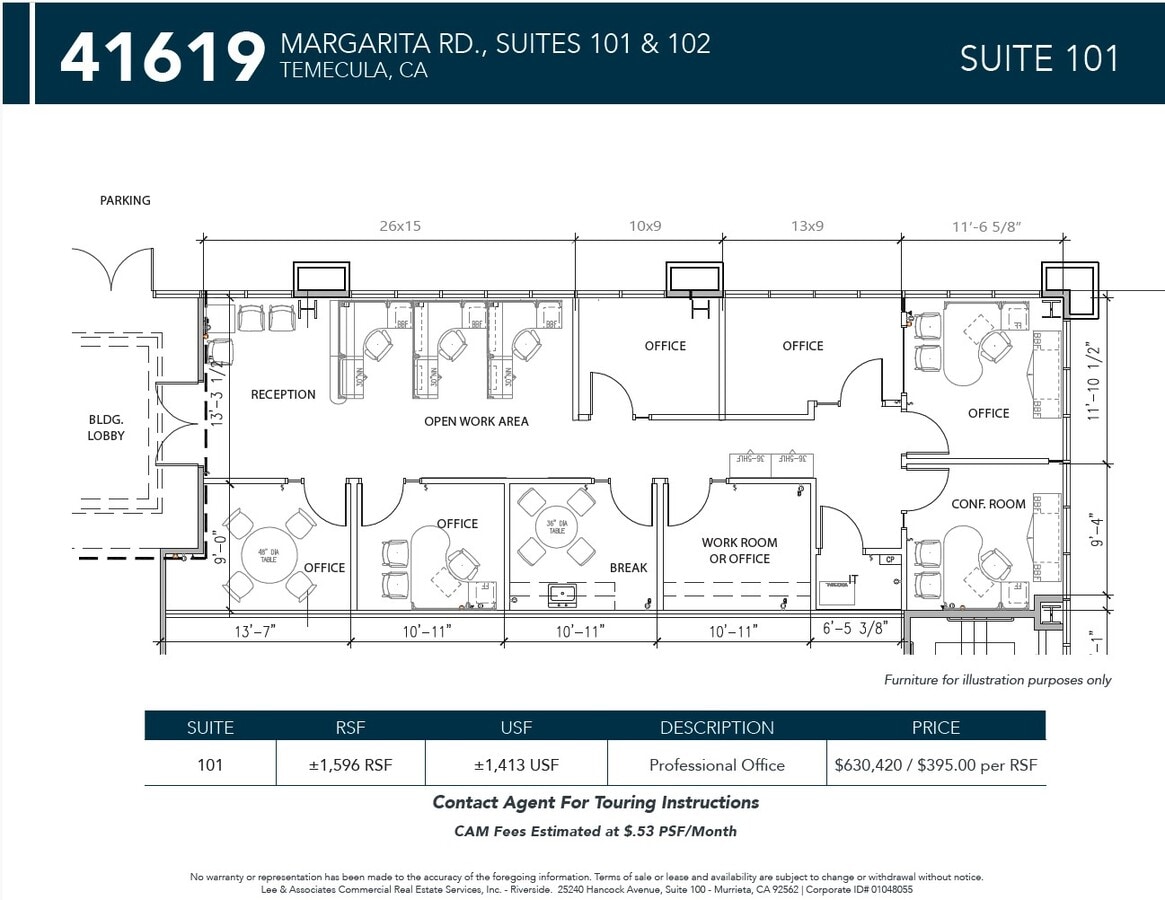 41619 Margarita Rd, Temecula, CA 92591 - Lot 101 -  - Plan d’étage - Image 1 of 3