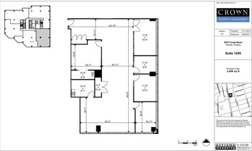 5255 Yonge St, Toronto, ON à louer Plan d’étage– Image 1 sur 1