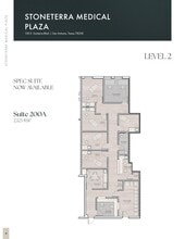 150 E Sonterra Blvd, San Antonio, TX à louer Plan d’étage– Image 1 sur 1
