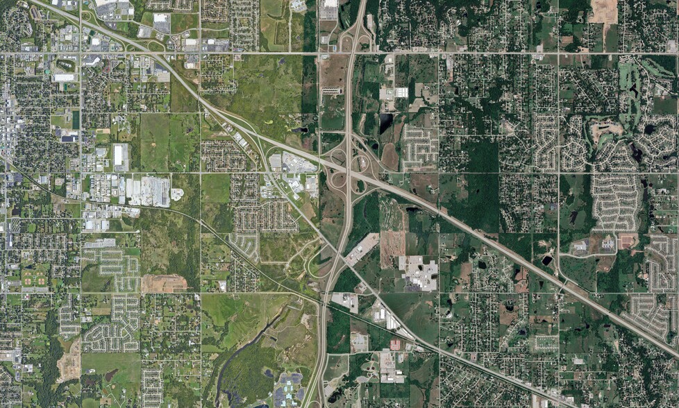 Creek Turnpike & Hwy 51, Broken Arrow, OK à louer - Aérien – Image 2 sur 2