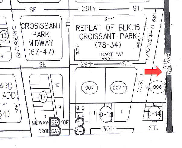 2900 SE 6th Ave, Fort Lauderdale, FL à vendre - Plan cadastral – Image 2 sur 2