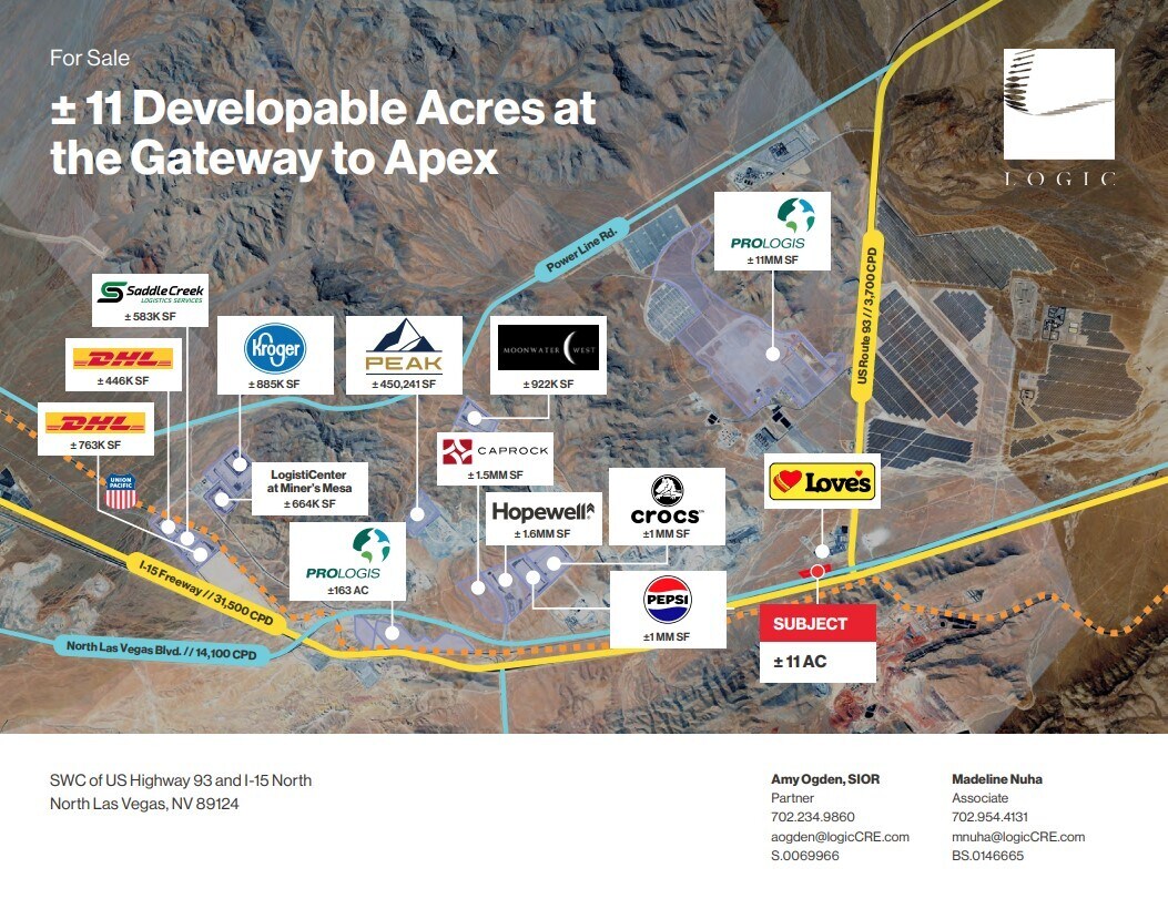 13395 N US 91 Hwy, Las Vegas, NV à vendre Aérien– Image 1 sur 5
