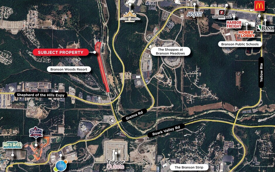 150 Royal Oak Rd, Branson, MO à vendre - Plan de site – Image 3 sur 4