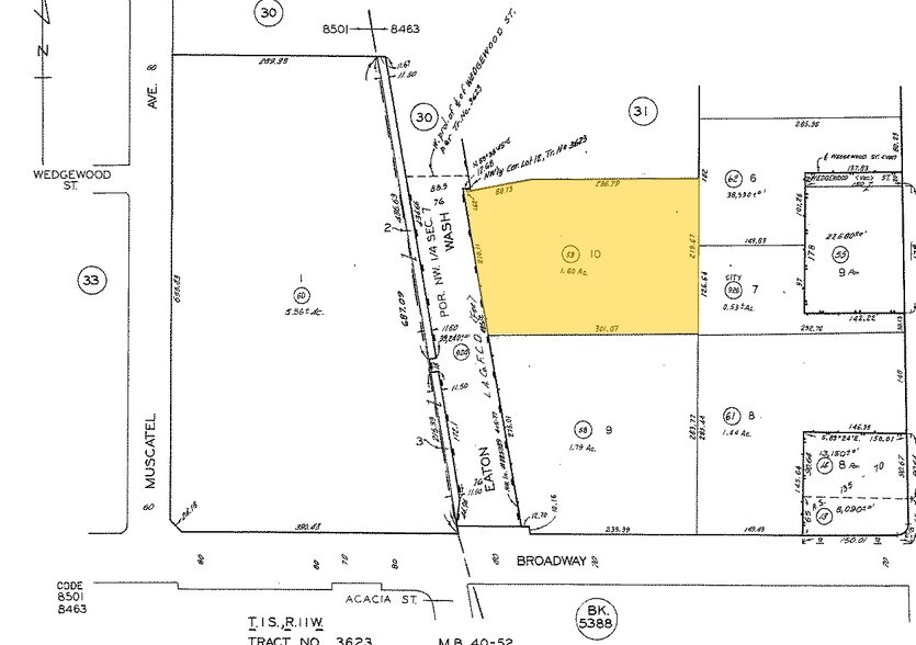 5551-5573 Rosemead Blvd, Temple City, CA à louer - Plan cadastral – Image 3 sur 3