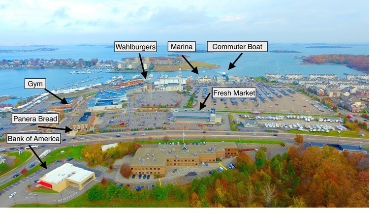 350 Lincoln St, Hingham, MA à louer - Aérien – Image 2 sur 11