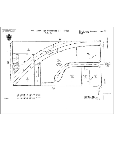 7110 Archibald Ave, Rancho Cucamonga, CA à louer - Plan cadastral – Image 3 sur 3