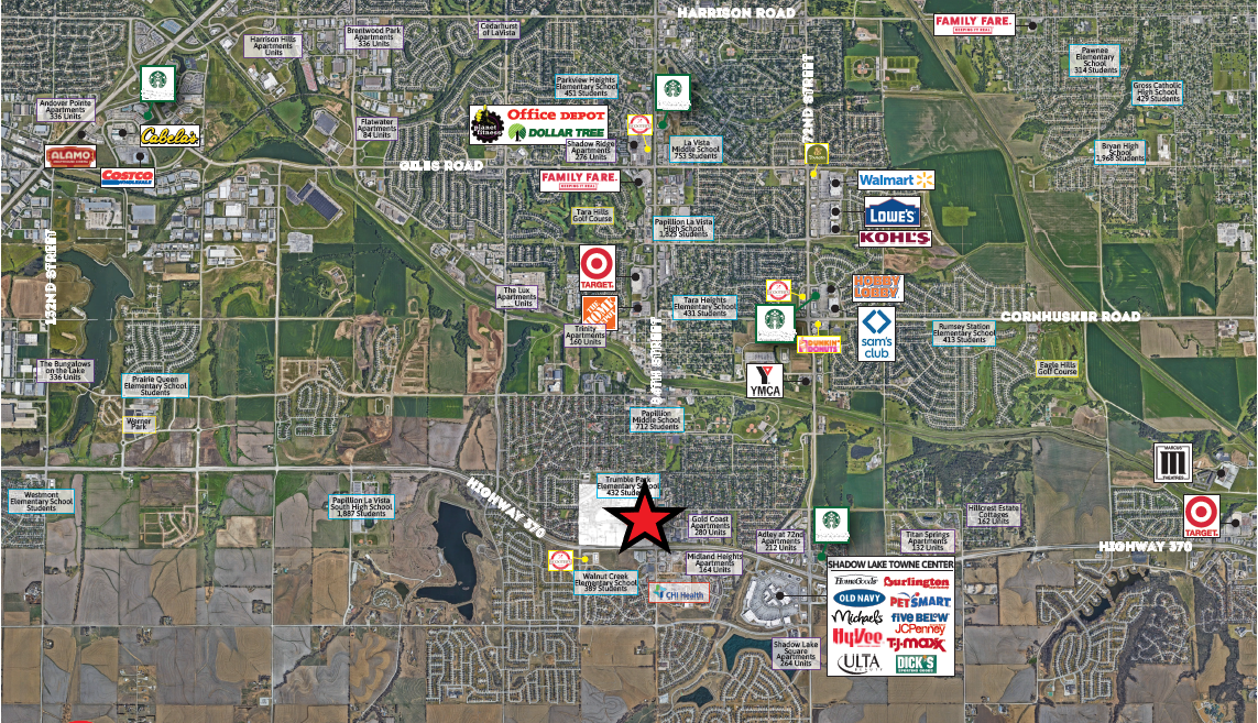 Lot 74-85, Papillion, NE à vendre Aérien– Image 1 sur 4