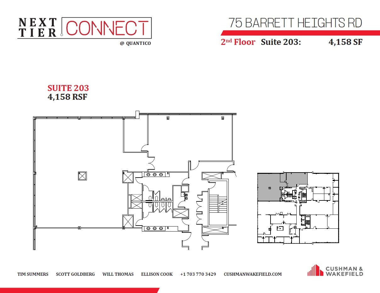 65 Barrett Heights Rd, Stafford, VA à louer Plan d’étage– Image 1 sur 1