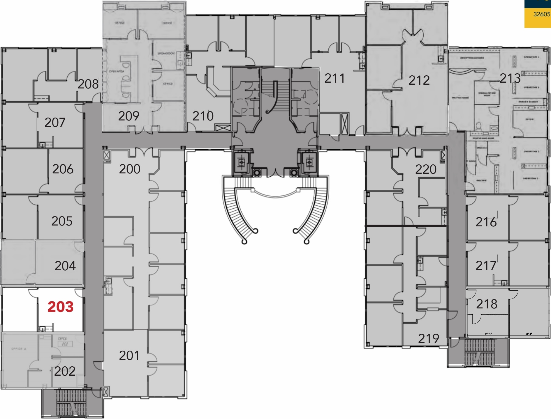 32605 Temecula Pky, Temecula, CA à louer Plan d’étage– Image 1 sur 2