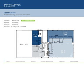 8521 Fallbrook Ave, West Hills, CA à louer Plan d’étage– Image 1 sur 1