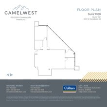 2001 W Camelback Rd, Phoenix, AZ à louer Plan d’étage– Image 1 sur 1