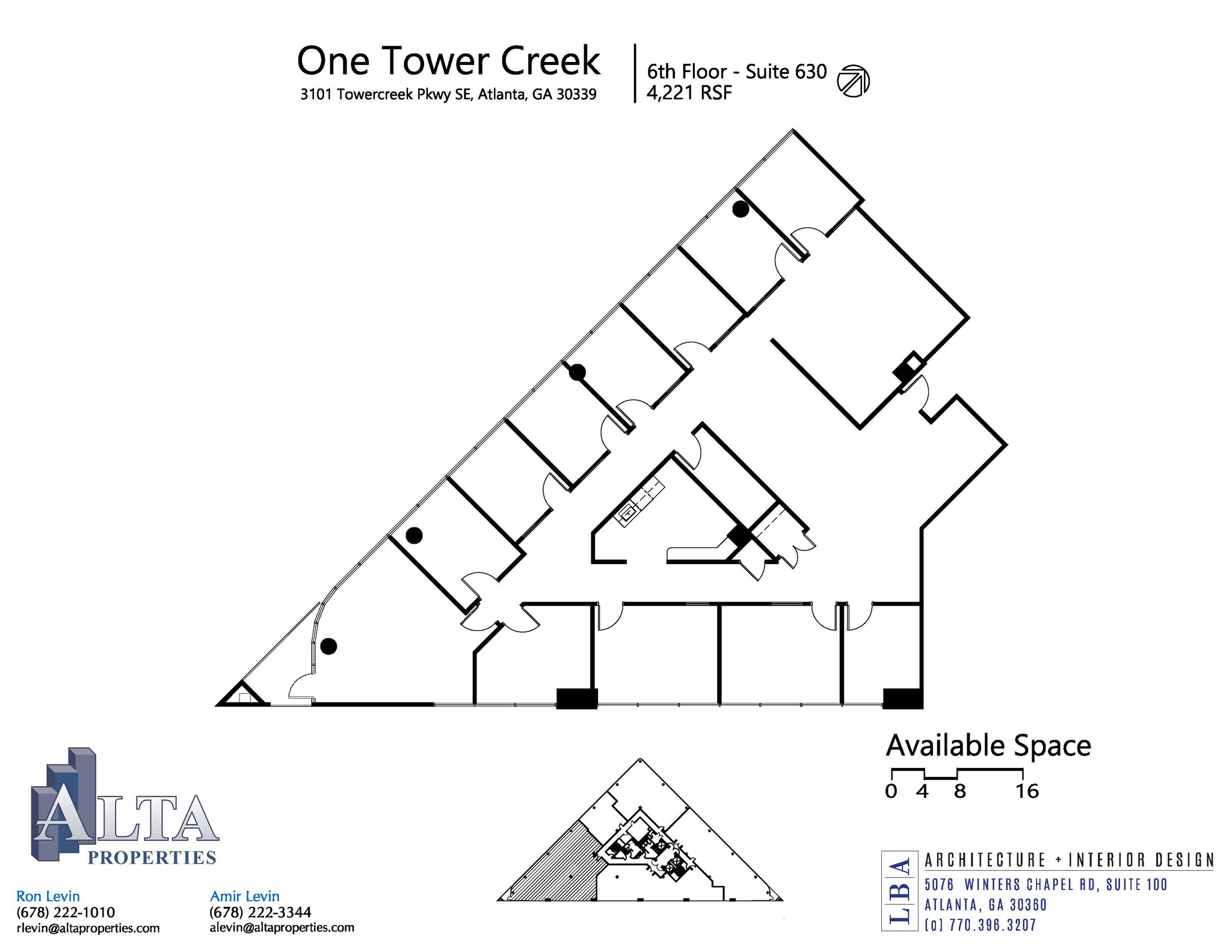 3101 Towercreek Pkwy SE, Atlanta, GA à louer Plan d’étage– Image 1 sur 7