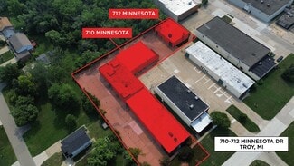 Plus de détails pour 710-712 Minnesota Dr, Troy, MI - Industriel/Logistique à vendre