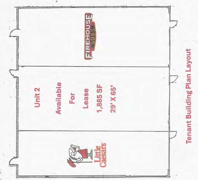 1080 N Wickham Rd, Melbourne, FL à louer - Plan d’étage – Image 2 sur 3