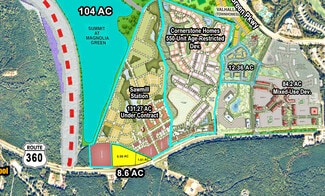 Plus de détails pour 18610-18700 Hull Street Rd, Moseley, VA - Terrain à vendre