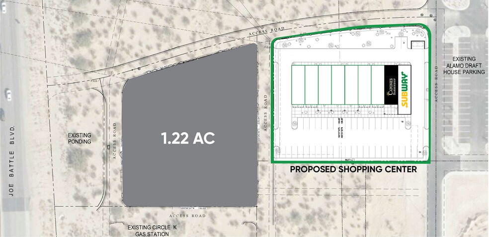 1420 Joe Battle Blvd, El Paso, TX à louer - Photo de l’immeuble – Image 2 sur 2