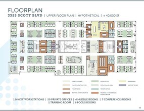 3325 Scott Blvd, Santa Clara, CA à louer Plan d’étage– Image 1 sur 1