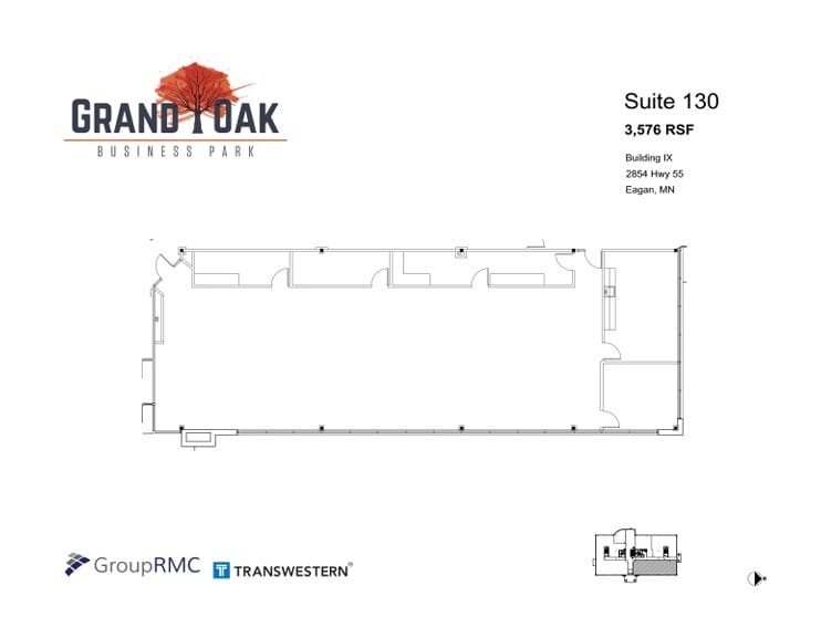 860 Blue Gentian Rd, Eagan, MN à louer Plan d’étage– Image 1 sur 1