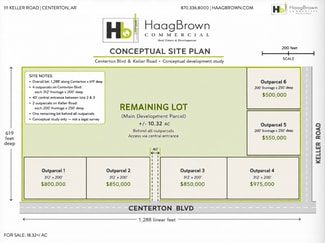 Plus de détails pour 111 Keller Rd, Centerton, AR - Terrain à vendre