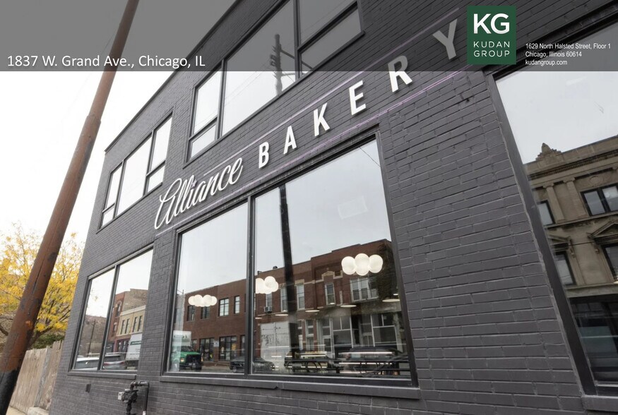 1837 W Grand Ave, Chicago, IL à vendre - Photo de l’immeuble – Image 1 sur 4